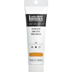 Liquitex Heavy Body akrylmaling 59 ml – 416 Yellow oxide