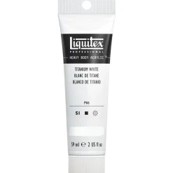 Liquitex Heavy Body akrylmaling 59 ml – 432 Titanium white