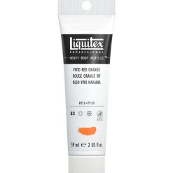 Liquitex Heavy Body akrylmaling 59 ml – 620 Vivid red orange