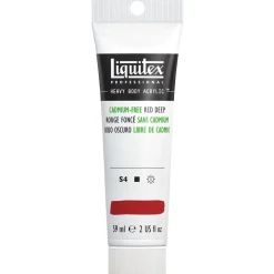 Liquitex Heavy Body akrylmaling 59 ml – 895 Cadmium Free Red Deep