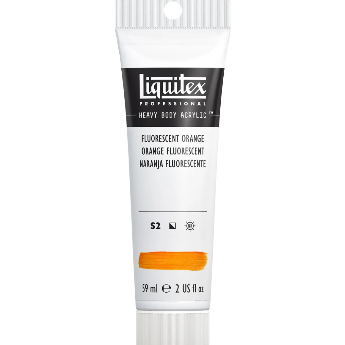 Liquitex Heavy Body akrylmaling 59 ml – 982 Fluorescent Orange