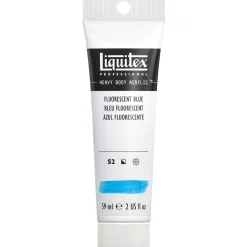 Liquitex Heavy Body akrylmaling 59 ml – 984 Fluorescent Blue