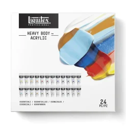 Liquitex heavy body akrylmaling – Essentials Set – 24x22 ml grundfarver