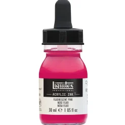 Liquitex Professional Acrylic Ink 30 ml – Fluorescent pink 987