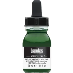 Liquitex Professional Acrylic Ink 30 ml – Phthalocyanine green yellow shade 319