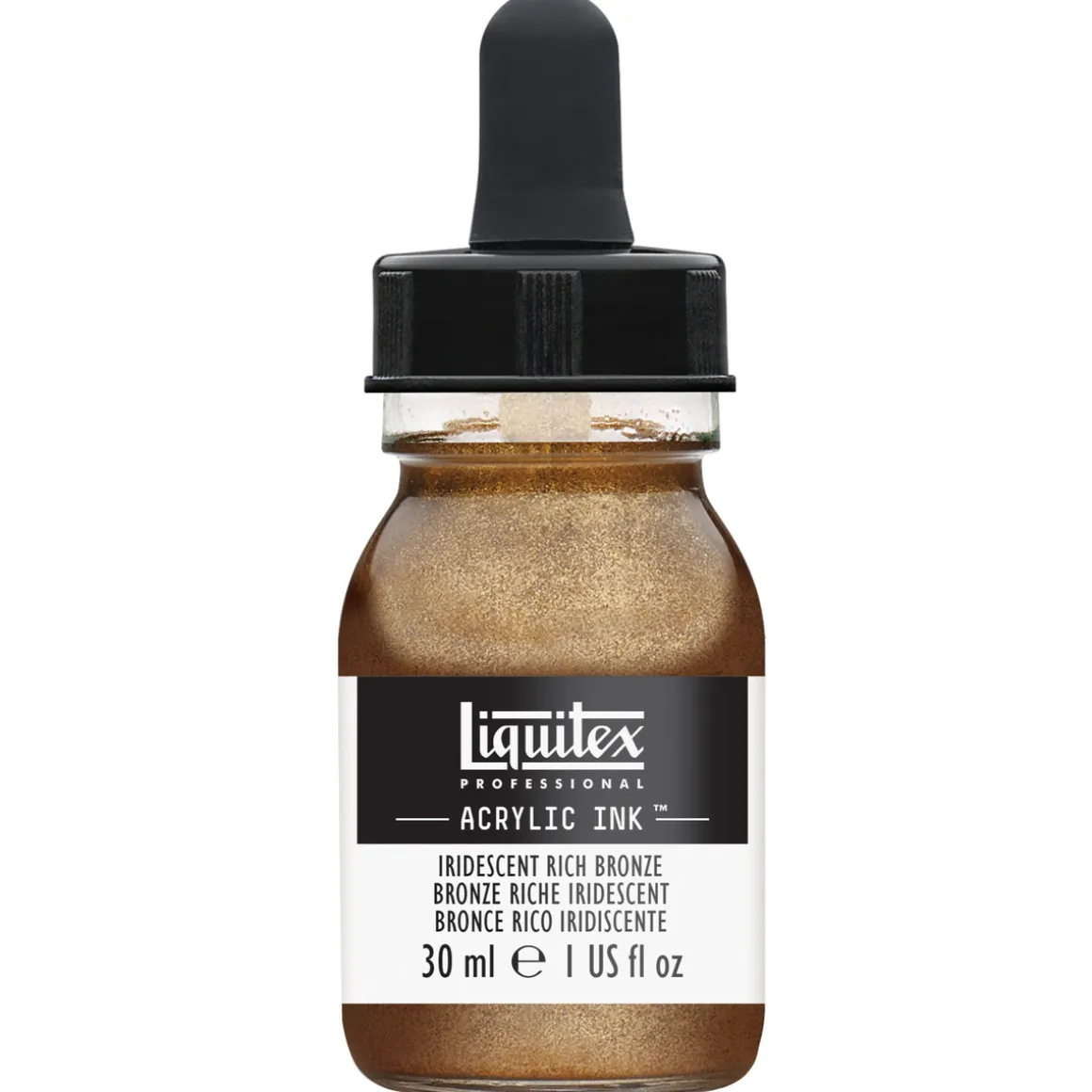 Liquitex Professional Acrylic Ink 30 ml – Iridescent rich bronze 229