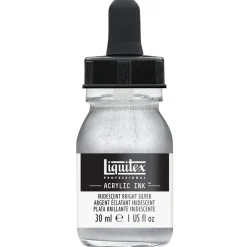 Liquitex Professional Acrylic Ink 30 ml – Iridescent bright silver 236
