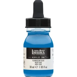 Liquitex Professional Acrylic Ink 30 ml – Fluorescent blue 984