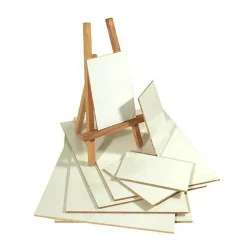 Lærredsplade F10 55x46 cm 4 mm