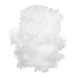 Luftige snebolde, kugleformet sneboldvat til dekoration 40 gram