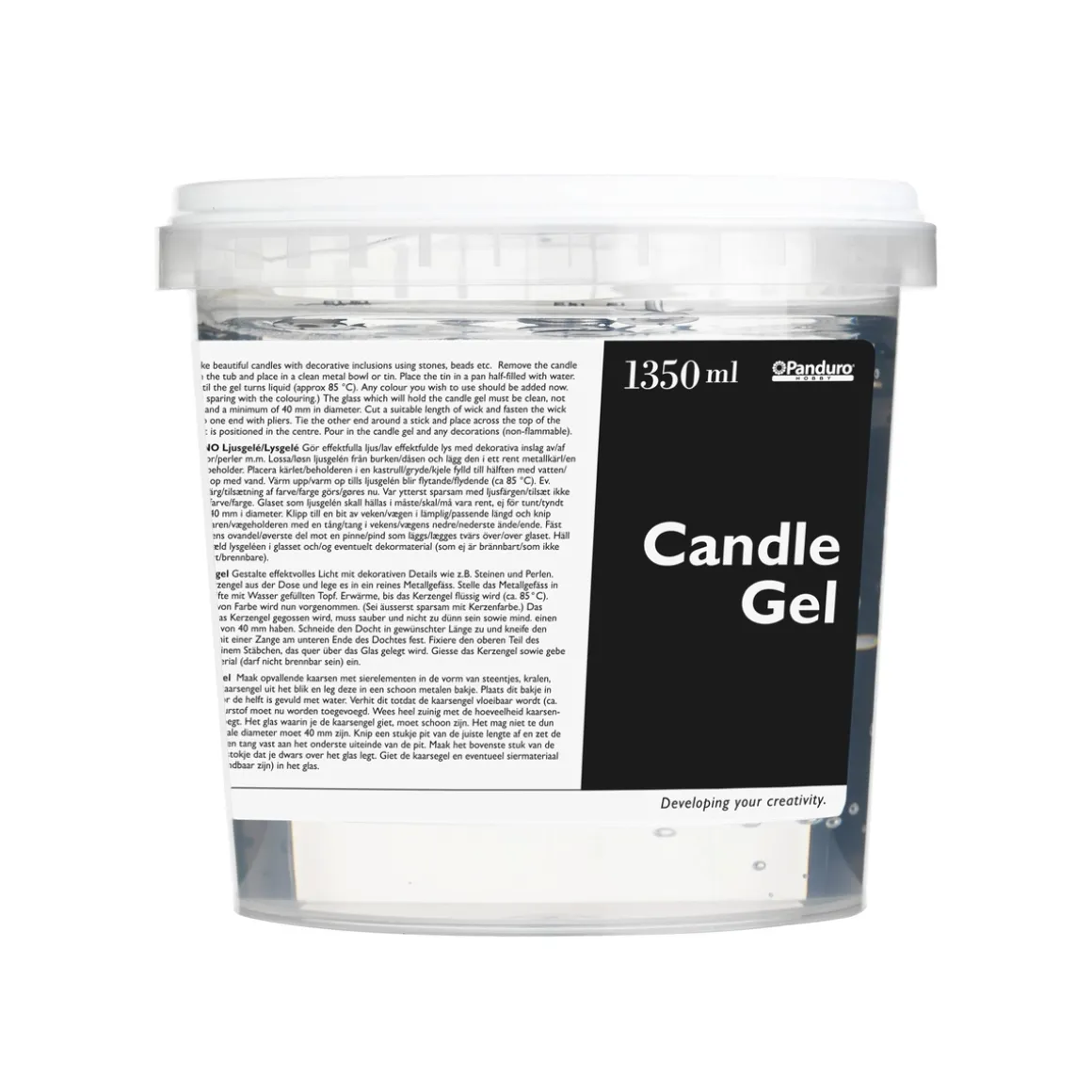 Lysgelé 1.350 ml væge 150 cm