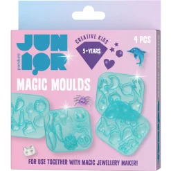 Magic Jewellery Maker – 4 forme med 32 sjove, nye motiver, du kan støbe