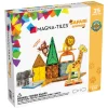 Magna-tiles safari 25 stk. – innovative, farvestrålende og transparente byggeklodser med indbyggede magneter
