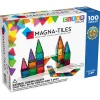 Magna-tiles 100 stk. – innovative, farvestrålende og transparente byggeklodser med indbyggede magneter