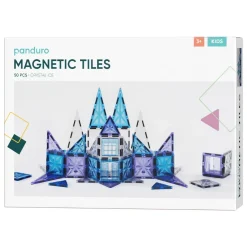 Magnetic Tiles Crystal Ice – 45 magnetiske brikker i forskellige former og flotte isfarver