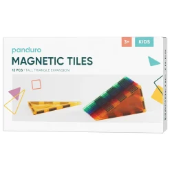 Magnetic Tiles Expansion, 12 aflange trekantede magnetiske brikker