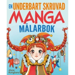 Malebog Den vidunderligt snoede manga-malebog – Alice i Eventyrland + manga!