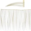Man- & halekit kæphest beige – 44×25 cm lang man & pandelokstrimmel + hale