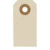 Manila tags 3x6 cm 20 st creme