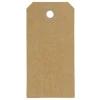 Manila tags 4x8 cm 20 st natur