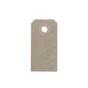 Manila tags 3x6 cm 20 st natur