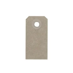 Manila tags 3x6 cm 20 st natur