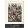 Martin Schwartz puslespil Amsterdam bymotiv. 1000 brikker, 50×70 cm
