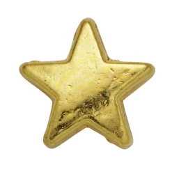 Mellemdel stjerne guld 50 stk.