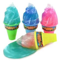 Melting ice cream putty – slime i isvafler! Pris pr. stk., sælges assorteret online