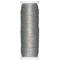 Metaltråd, tynd tråd af jern, 90 meter, Ø0,3 mm, sølvfarvet