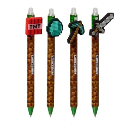 Minecraft kuglepen med udviskelig blæk, pris pr. stk., sælges assorteret online