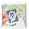 Mini-kit pixelhobby spøgelse – med nøglering 30×40 mm og 3×144 pixler