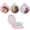 Miss Melody hårbørste med spejl Ø6,5 cm – pris pr. stk., sælges assorteret online