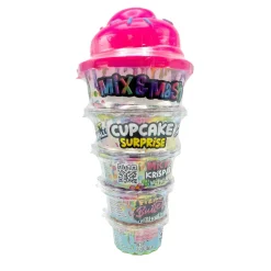 Mix&Mash Cupcake slime set – sprudlende farver og sjove mix