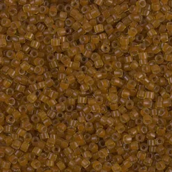 MIYUKI Delica 11/0 brun 5g – DB1391 Mustard Lined Amber