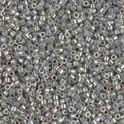 MIYUKI Delica 11/0 grå glan 5g – DB0251 Galvanized Grey Luster