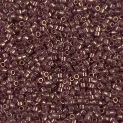 MIYUKI Delica 11/0 lilla 5g – DB0108 Gold Luster Amethyst