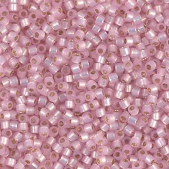 MIYUKI Delica lys rosa 5g – DBM0624 Silver Lined Light Pink
