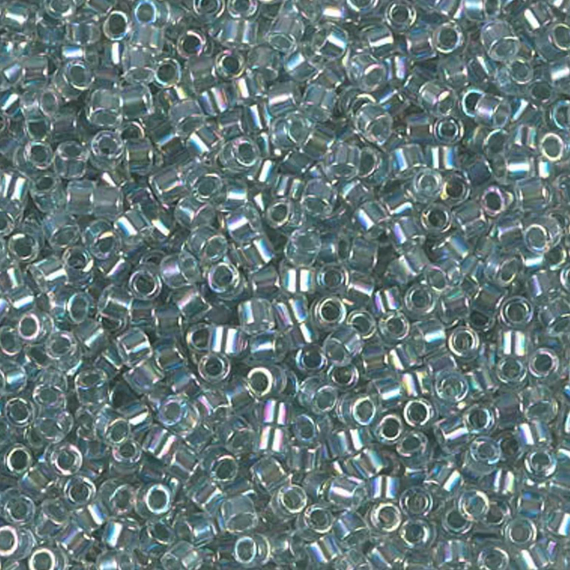 MIYUKI Delica turkisgrøn 5g – DBM0084 Light Lined Seafoam