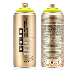 Montana Gold spraymaling 400 ml - F1000 Flash Yellow