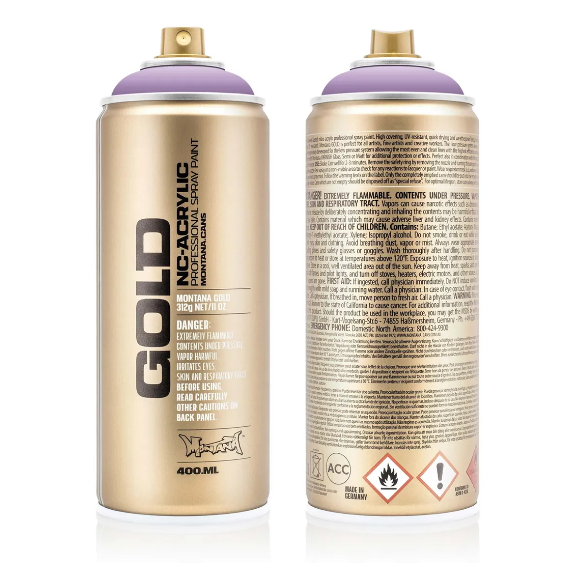 Montana Gold spraymaling 400 ml - G4210 Viola