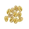 Muslingeperler guld 12 mm 30st