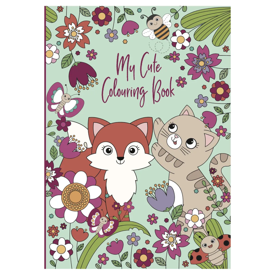 My cute colouring book – min søde malebog
