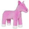 My Hobby Pony, rosa, udekoreret krammedyrs-pony, som indbyder til DIY og hobbyarbejde, 37×15×36 cm