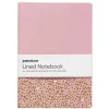 Notesbog A5 (148×210 mm), 80 linjerede ark, 80 g/m²