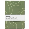 Notesbog A5 (148×210 mm), 80 linjerede ark, 80 g/m²