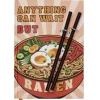 Notesbog Ramen A5, en kawaii skrivebog med 80 linjerede ark, 80 g/m²