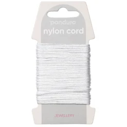 Nylontråd 2 mm hvid