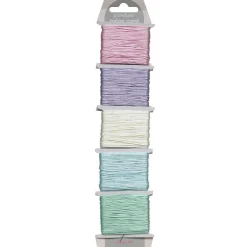 Nylontråd 5x10m 1 mm pastel