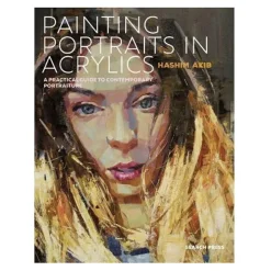 Painting Portraits In Acrylics, en praktisk guide i moderne portrætmaleri. ENGELSK TEKST